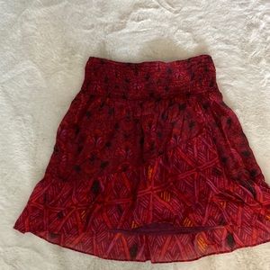 Free People elastic waist skirt Size XS NWOT!